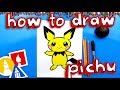 How To Draw Pichu Pokemon - NEW BLUE TABLE