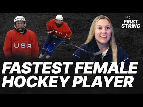 Fastest female hockey player says becoming a mom improved her game | First String