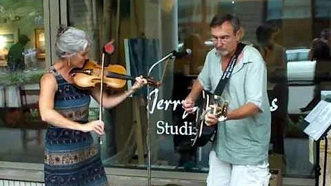 Kelly Shively and Michael lee at the Bay Harbor Ar...