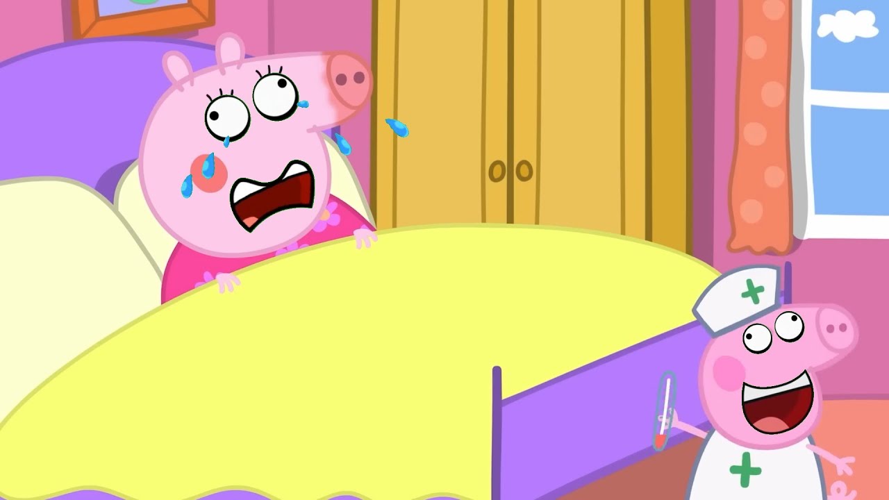 mommy pig  Peppa Pig Mummy Pig Mini Figure - Walmart.com