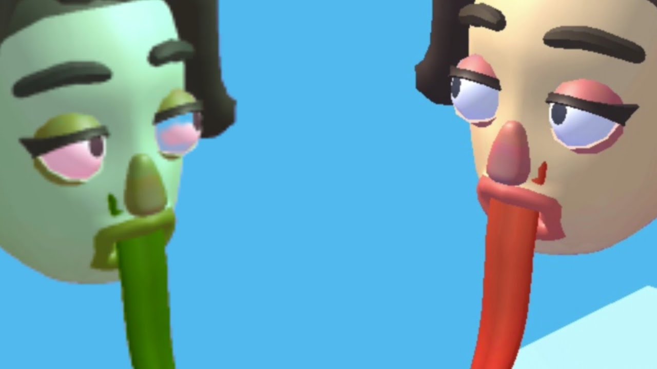 Licking Run 3D Game 👅👅👅 NEW BIG UPDATE All levels Gameplay Android Ios Walkthrough