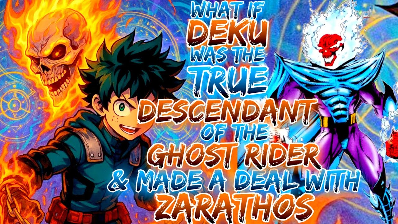 What If Deku Was The True Descendant Of The Ghost Rider & Made A Deal With Zarathos 