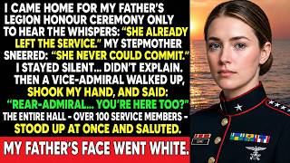 Stepmom told my dad's Legion I quit the Navy — then a Vice-Admiral saluted me: Rear-Admiral.