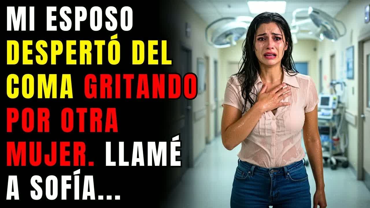 Mi ESPOSO despertó del COMA gritando por OTRA MUJER  Llamé a Sofía    y la abrazó frente a mí co