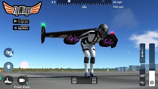 Flight Simulator 2018 - Flywings free🏝Jetman fly 3d games; Android&ios gameplay screenshot 3