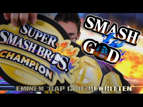 "SMASH GOD" - Eminem "Rap God" Parody of Super Smash Brothers