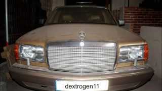 Mercedes-Benz 300 SDL TURBO - W126 - DIESEL COLD START AFTER 6 MONTH