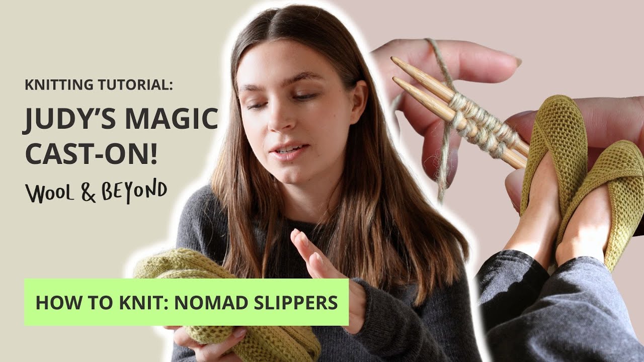Judy's Magic Cast-on - YouTube