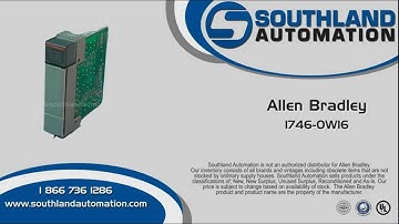 Allen Bradley 1746-OW16-D Relay Output Module 16PT