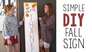 DIY Wood Sign