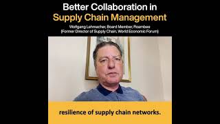 Wolfgang Lehmacher on supply chain collaboration through data sharing
