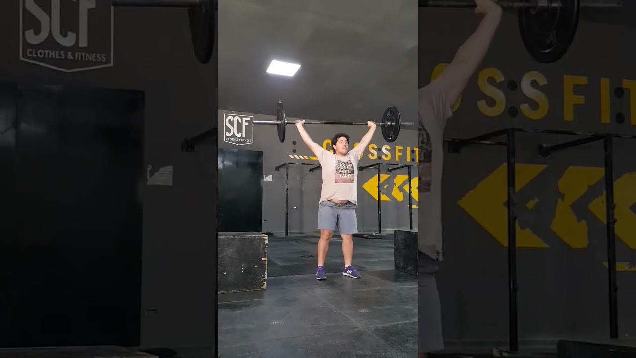 Squat Snatch on Blocks