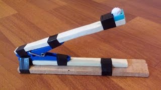 Как сделать катапульту простые самоделки how to make a mini catapult easy homemade