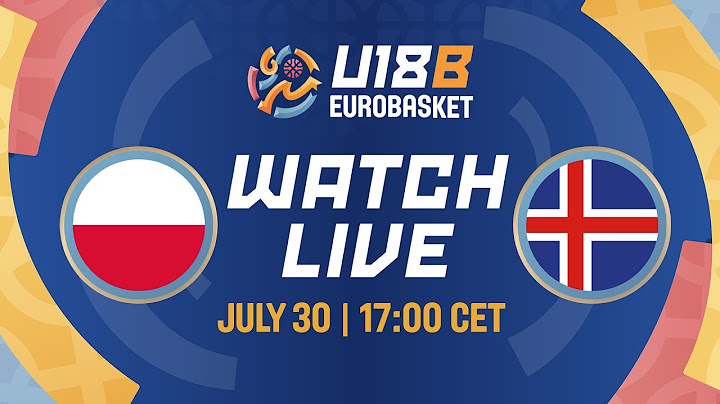 LIVE - Poland v Iceland | FIBA U18 EuroBasket 2025 - Division B | Group Phase