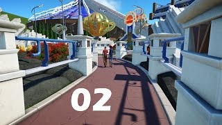 Planet Coaster P1 #02 | Space Mountain Timelapse | Shouting from the roof top