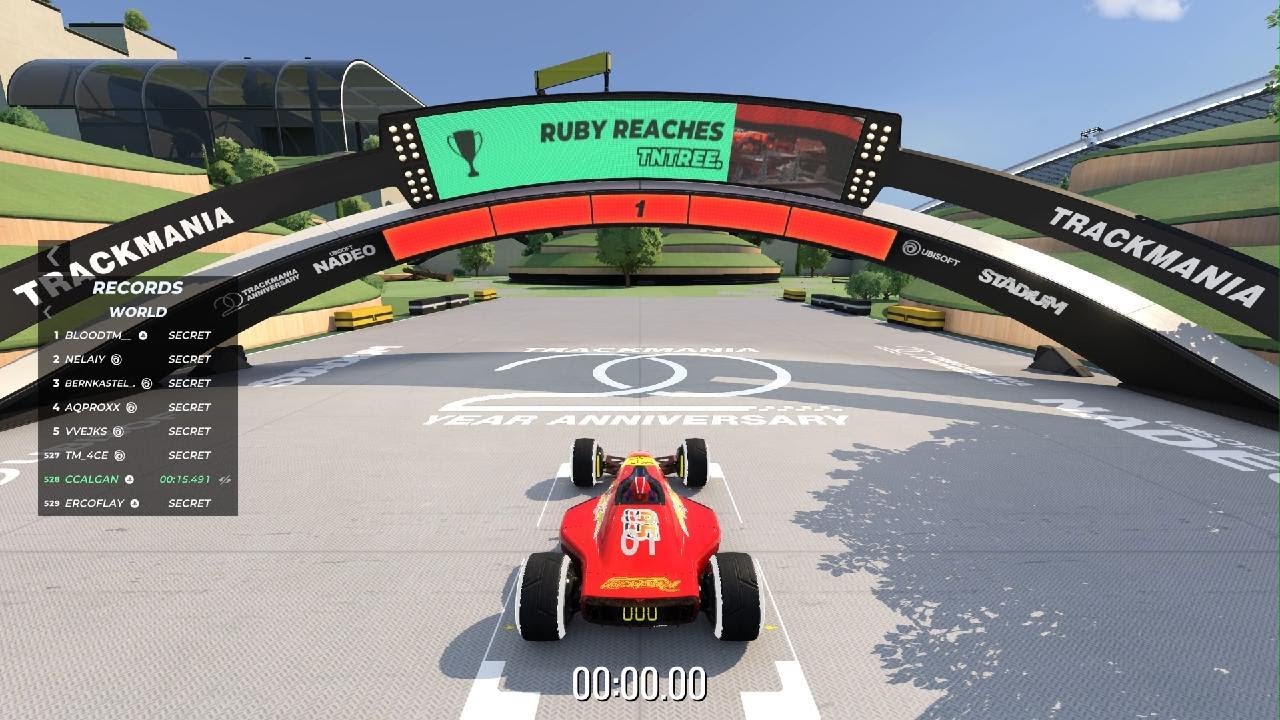 Trackmania Week 24 Launch Codes Top 374 World - YouTube