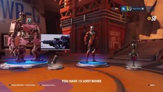 Overwatch 24 loot box opening