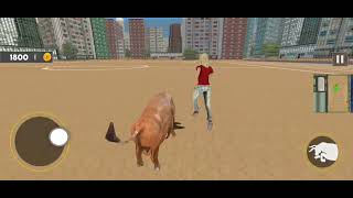 Angry Bull Attacks People Bull 🐂 Attack Simulator Games screenshot 4