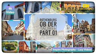 Rothenburg ob der Tauber, Germany in 4K Ultra HD Part 02