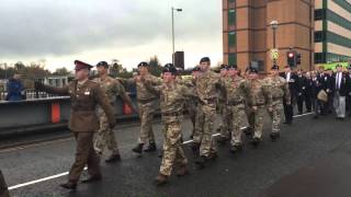 Remembrance Day Parade Bridgend 2015