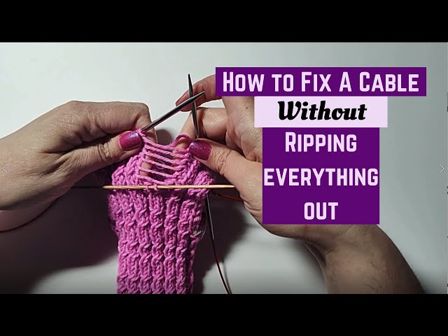 How to Fix a Cable WITHOUT Ripping Back Your Whole Project