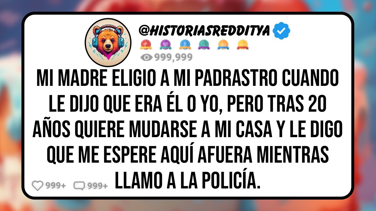 Mi MADRE Aceptó el Ultimátum de mi PADRASTRO de Echarme para Casarse con Ella, Pero Tras 20 ...