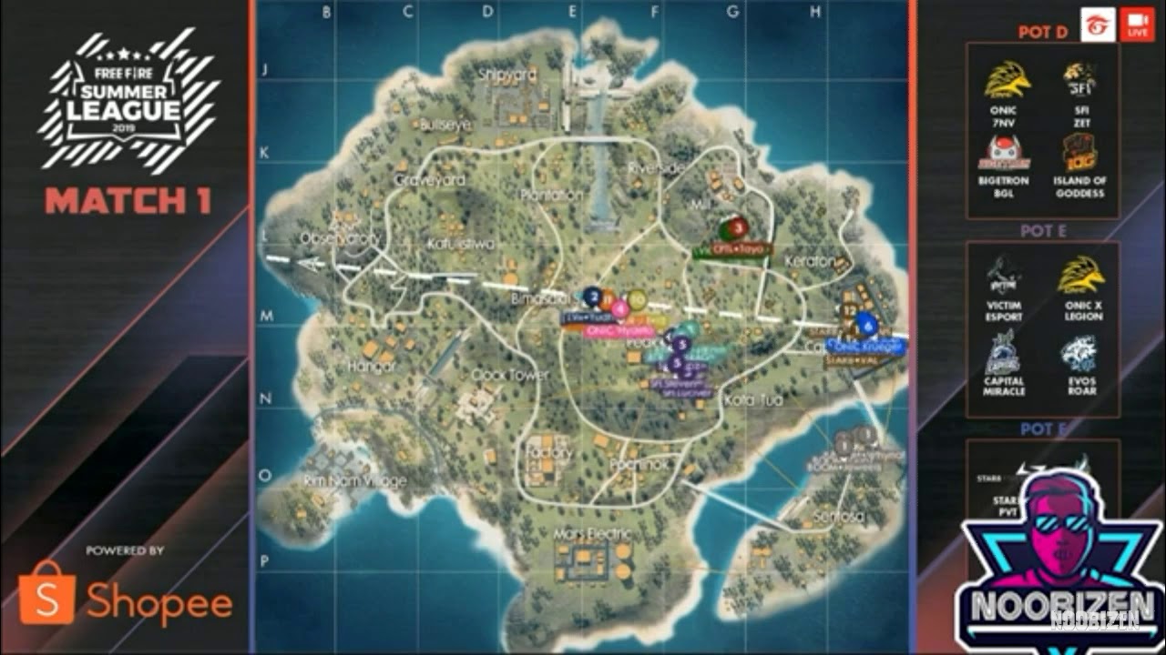 Карта бермуды free fire