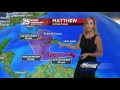 Tropical Storm Matthew gains strength