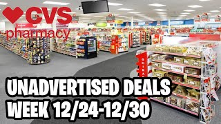 Information CVS unadvertised deals 12/24-12/30 |🔥7 unadvertised deals |Softsoap, Gold Bond & more! Deal updates Guide