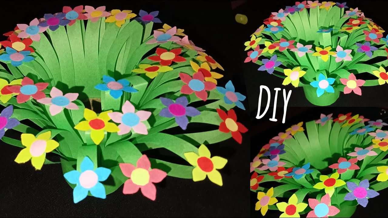 Paper Flower Bouquet💐 | How to make Paper Flower Origami Easy 