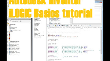 Autodesk Inventor - iLogic Basics - Rules and Forms