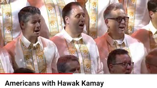 Americans with Hawak Kamay. The Tabernacle Choir World Tour – Manila, Philippines