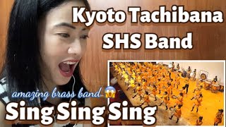 Kyoto Tachibana SHS Band 京都橘高校吹奏楽部 - Sing Sing Sing - Jul 18, 2016 - fan reaction