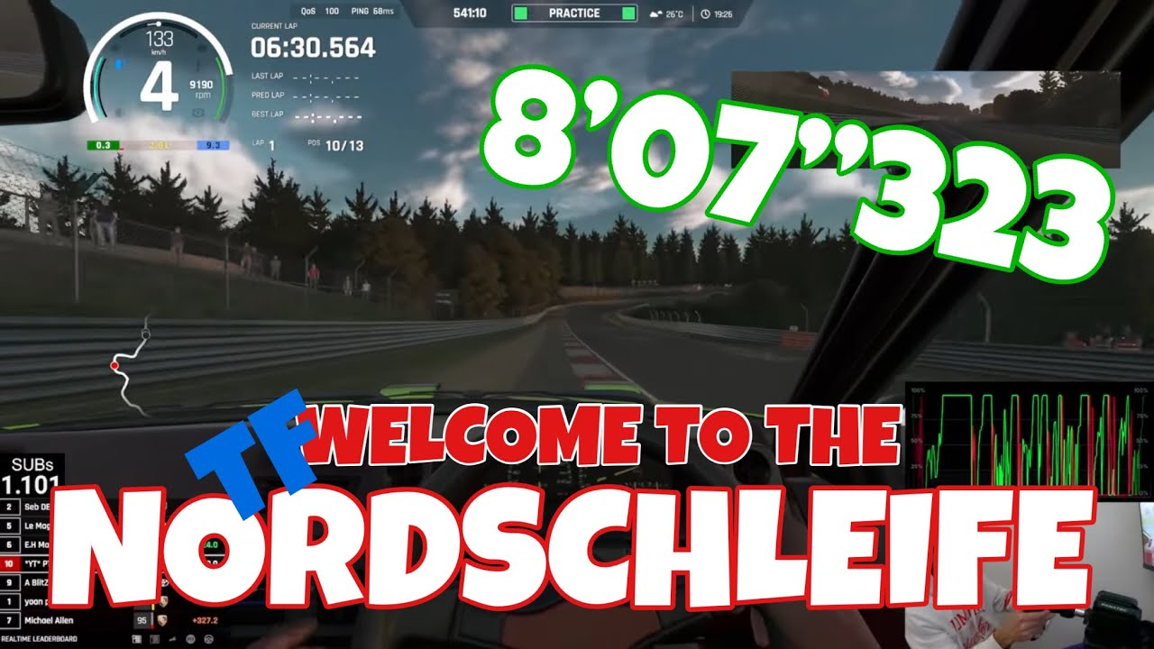🎮 TOYOTA SPRINTER TRUENO 1600GT (AE86) 20V LSD Diff Nurburgring Touristenfahrten - Assetto Corsa EVO