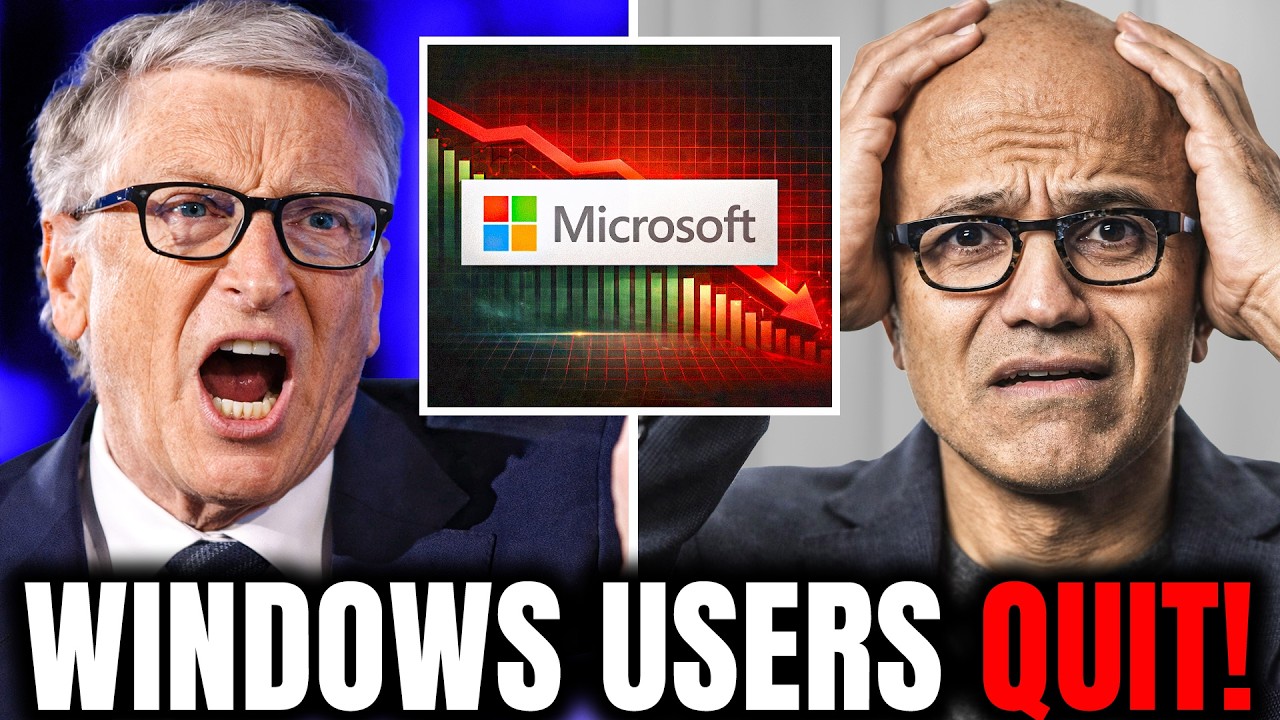Bill Gates FURIOUS As PC Owners DITCH Windows And Microsoft STARTS PANICKING!