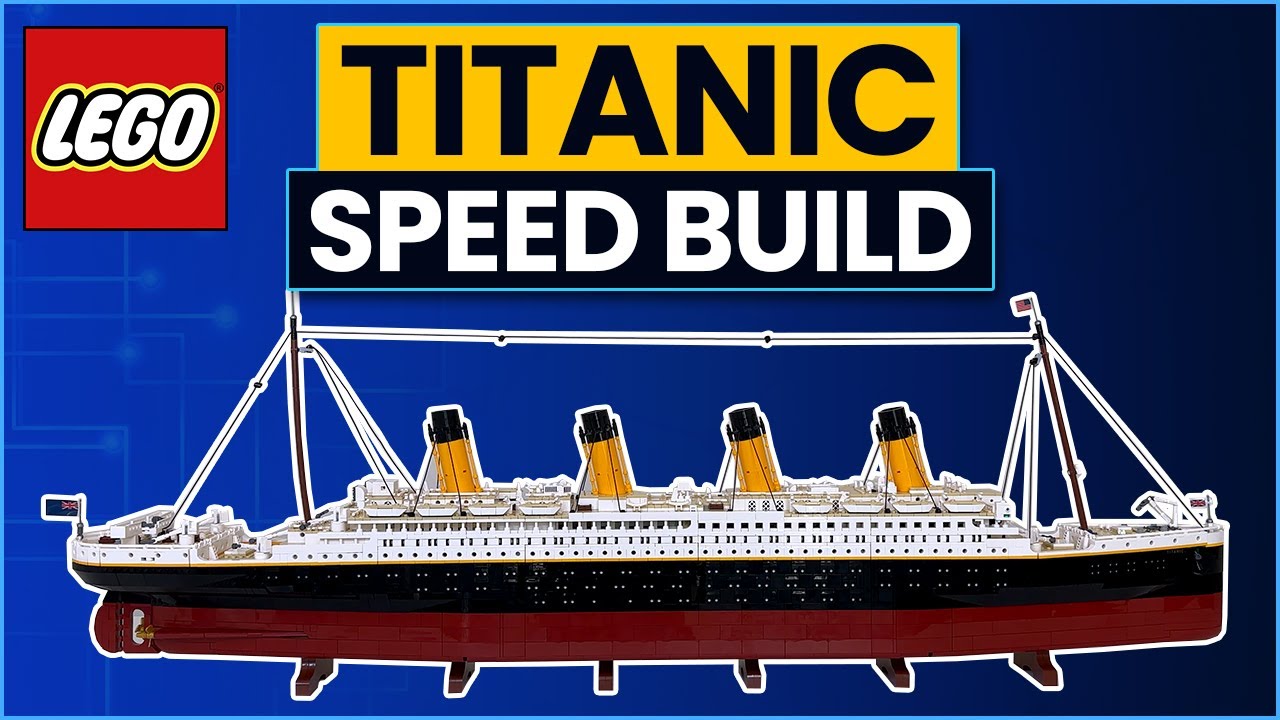 Lego Titanic 10294 - Lego Speed Build - Lego Lady 2022