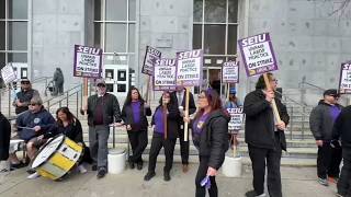 San Francisco court backlog could worsen as clerks strike over unfair labor practices