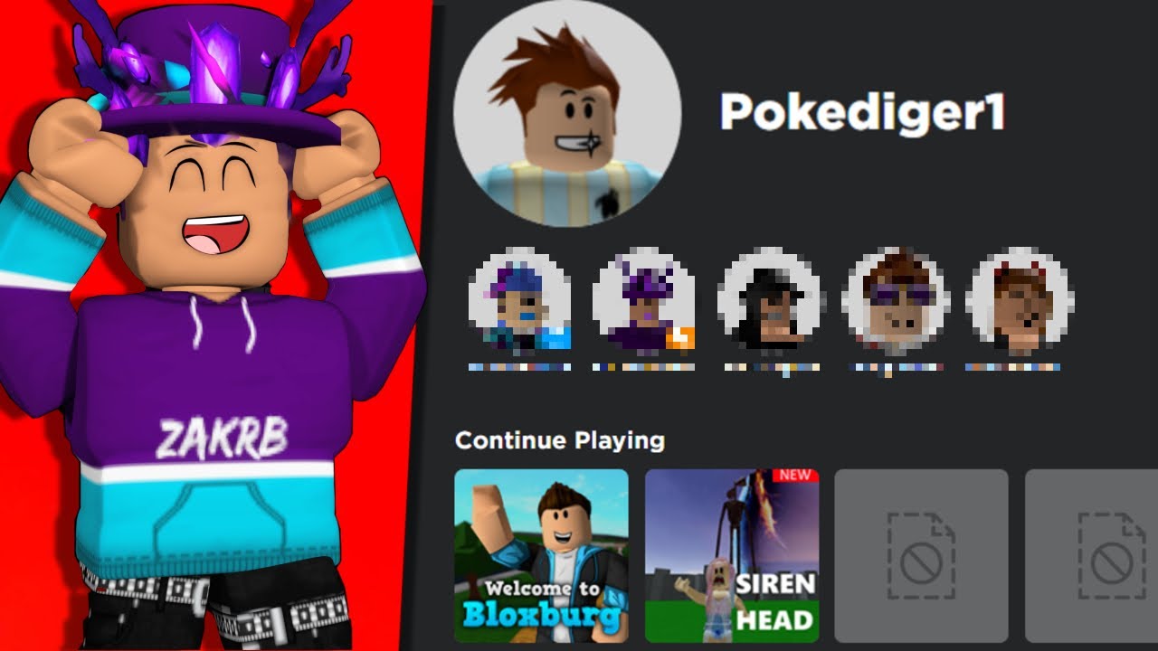 Hacking Into Pokediger1s Roblox Account Omg Youtube