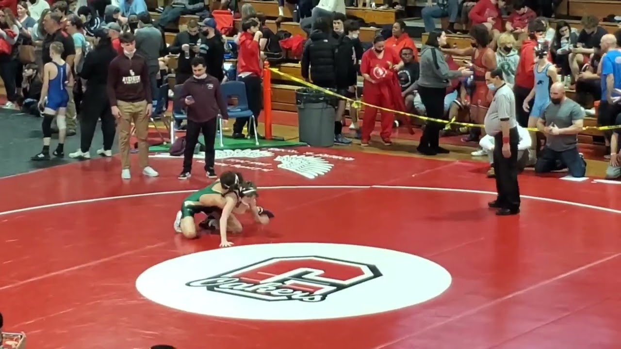 Seth McGrew Freshman year Bishop Hendricken Varsity 106