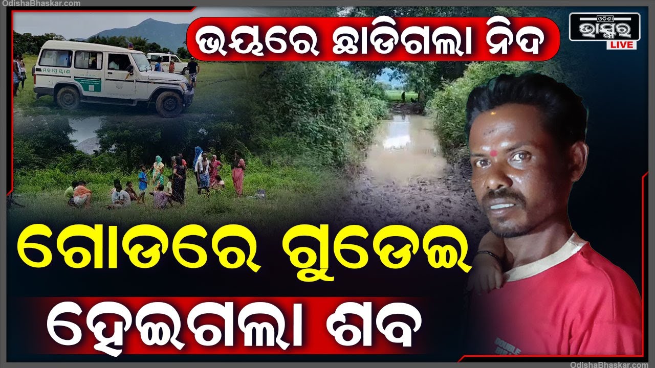 ନାଳରେ ଗାଧୋଇବା ବେଳେ ଗୋଡ଼ରେ ବାଜିଲା ସାହି ପୁଅର... ଶୌଚ କରିବାକୁ ଆସି ନାଳରେ ବୁଡି ଯାଇଥିବା ଅନୁମାନ