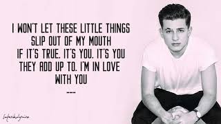 Charlie Puth - Little Things (Lyrics)