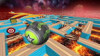 Going Balls Master 3D soothing rolling gameplay with clean and flawless moves