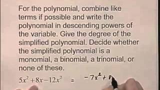 Lial Developmental Mathematics Ch 12 Ex 1