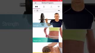 Overview on how to use FitnessBuilder screenshot 2