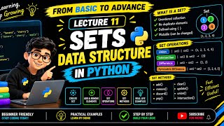 Python Full Course ♥️ | Sets | Lecture 11
