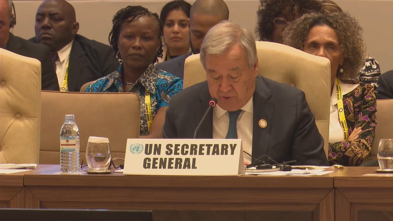 UN Chief criticises rejection of two-state solution