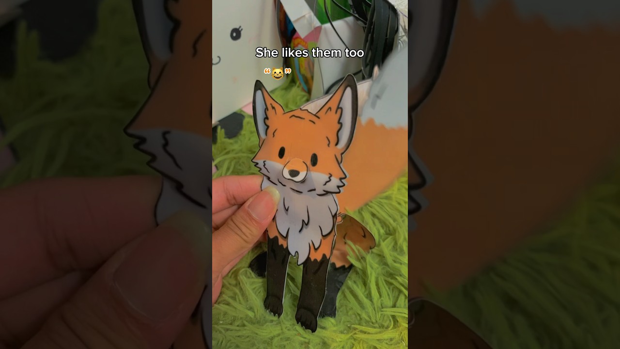 Paper Pet Fox 🦊❤️✨🥹 
