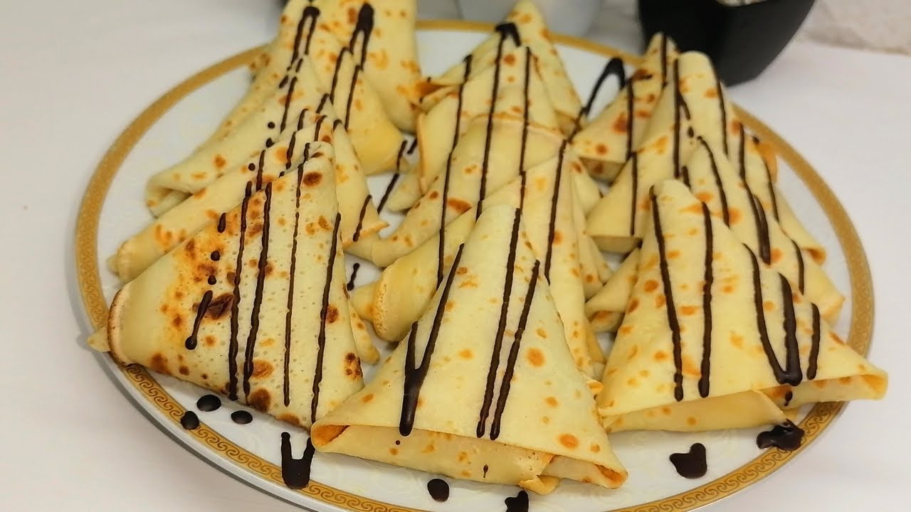 كريب حلو معمر بالتفاح معسل والجوز الكركاع لازم تجربوه سهل وراقي على شكل بريوات