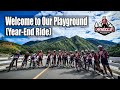 Uphill Race and Year End Ride Day 1 with Team Franzia (with English Subtitles)