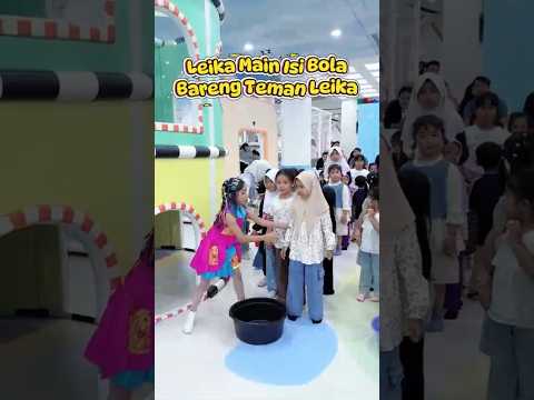APAKAH TIM LEIKA MENANG 🥰🤩 MAIN BARENG TEMAN LEIKA 🥳#leika #viral #short